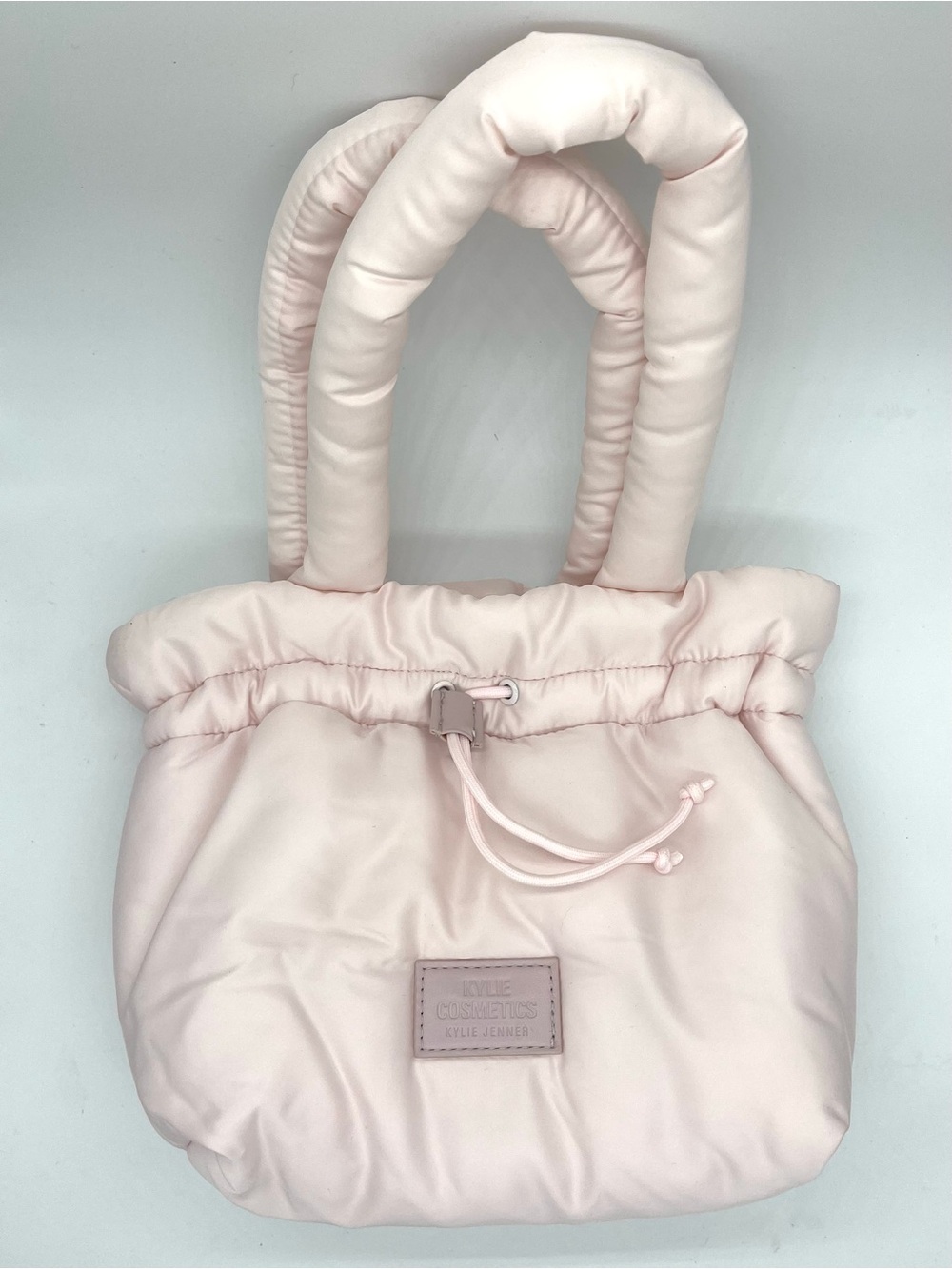 Kylie Cosmetics Pale Pink Puffer Shoulder Bag